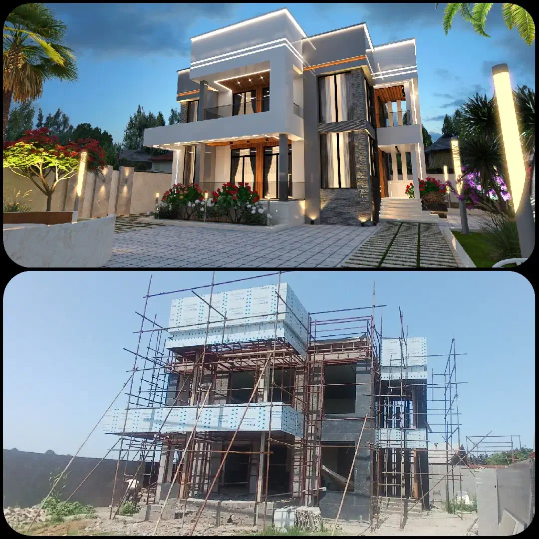 طراحی اجرا بازسازی بناهای لوکس ویلایی|خدمات پیشه و مهارت|خشکبیجار, |دیوار