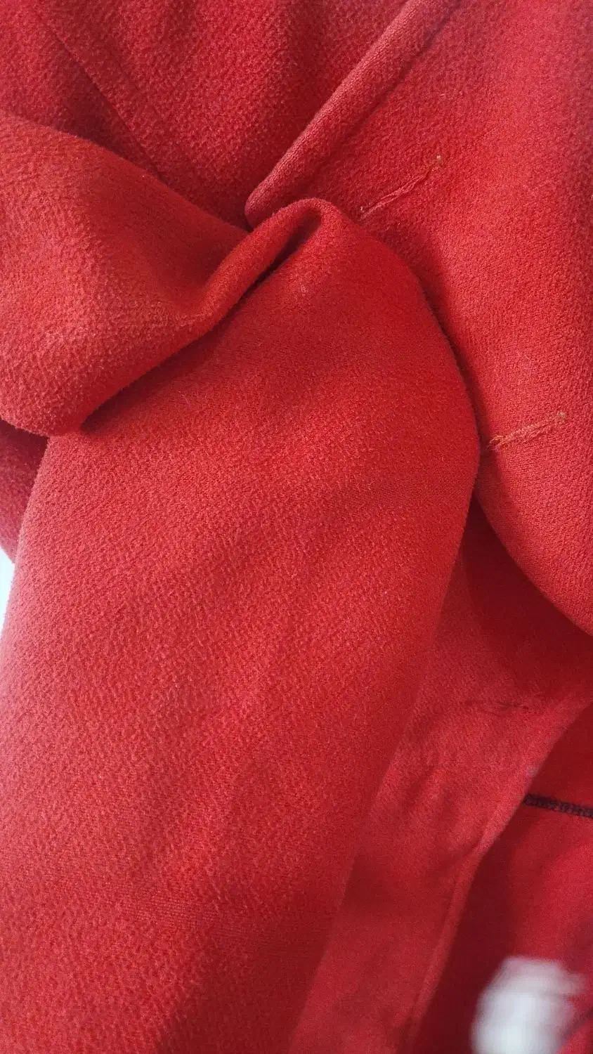 پالتو قرمز رنگ مدل عروسکی|لباس|شیراز, منطقه هوایی شهید دوران|دیوار