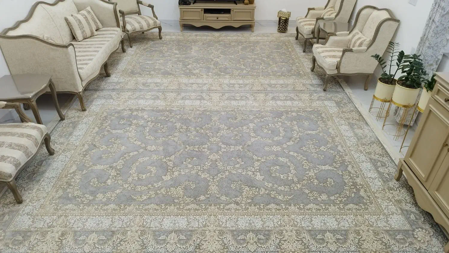 دو تخته فرش ۹متری طرح جدید ۱۲۰۰شانه تراکم۳۶۰۰|فرش|بهبهان, |دیوار