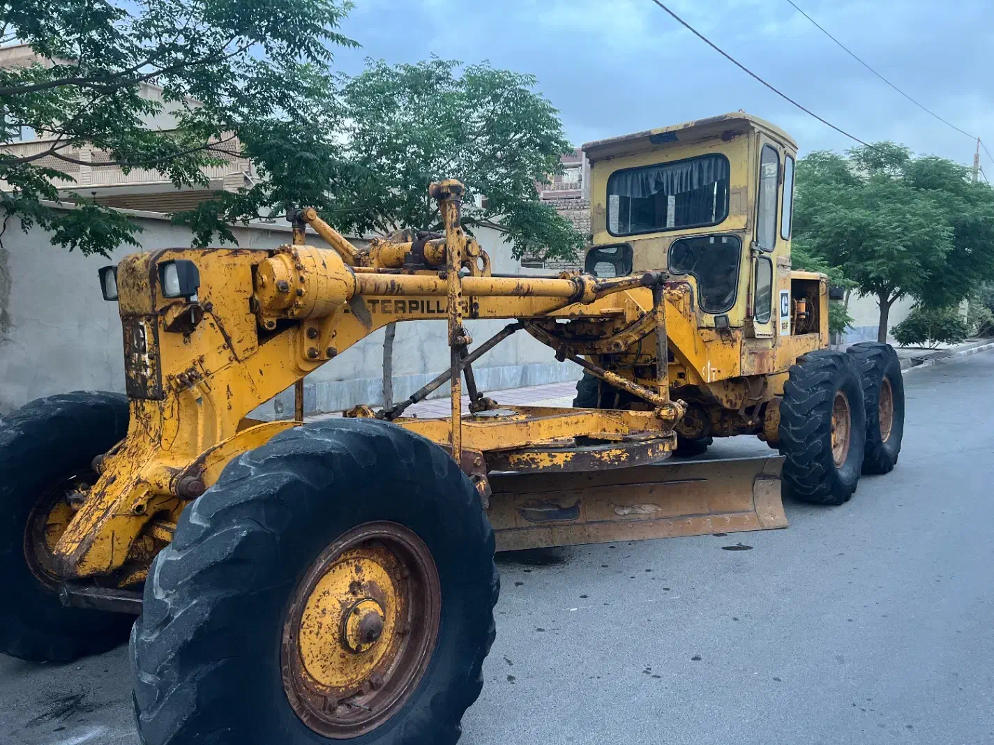 گریدر کارترپیلار 12F سریال بالا|خودرو سنگین|گرمسار, |دیوار