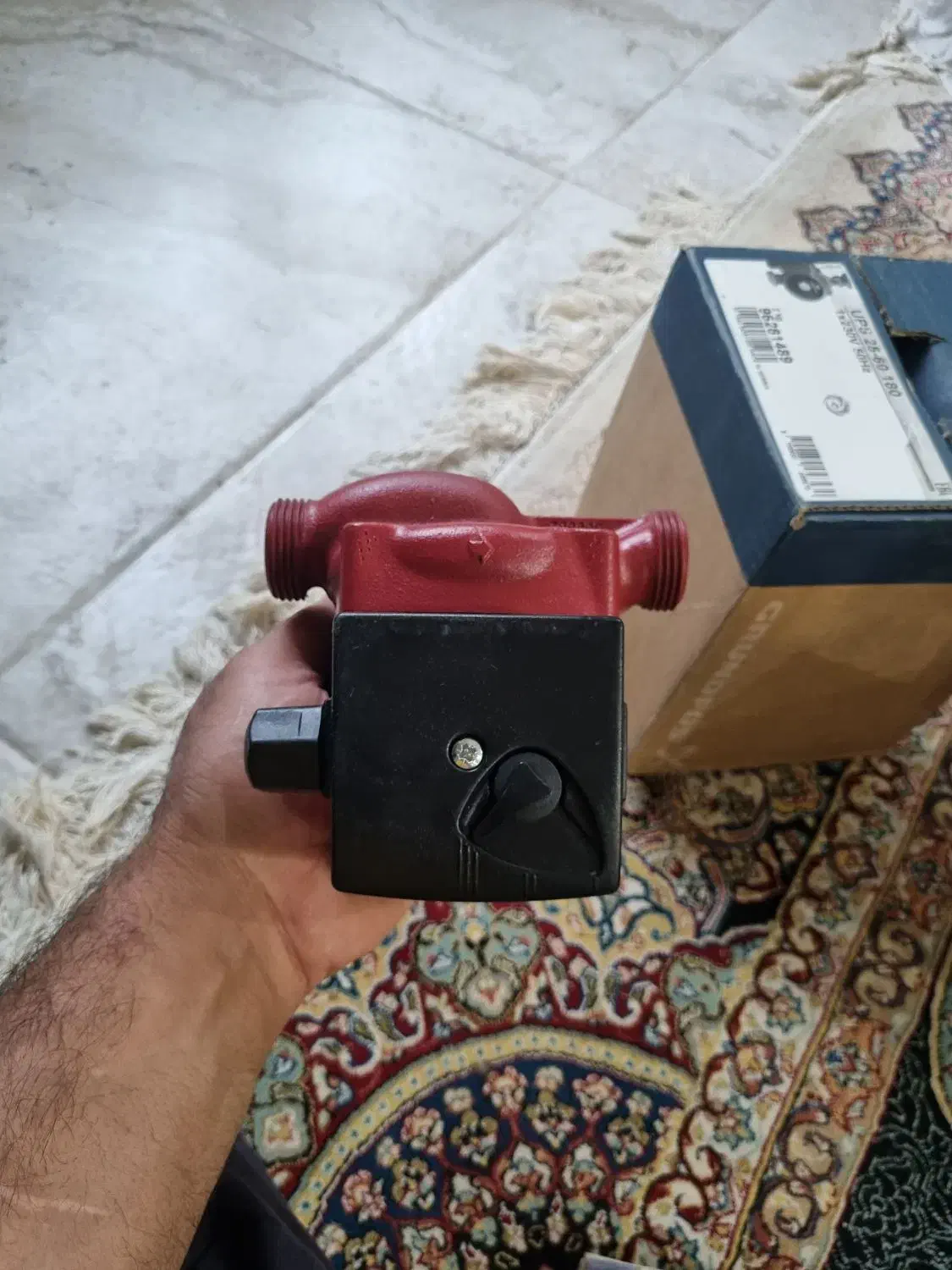 پمپ سیرکولاتور خطی گراندفوس صفر|آبگرمکن، پکیج، شوفاژ|کوچصفهان, |دیوار