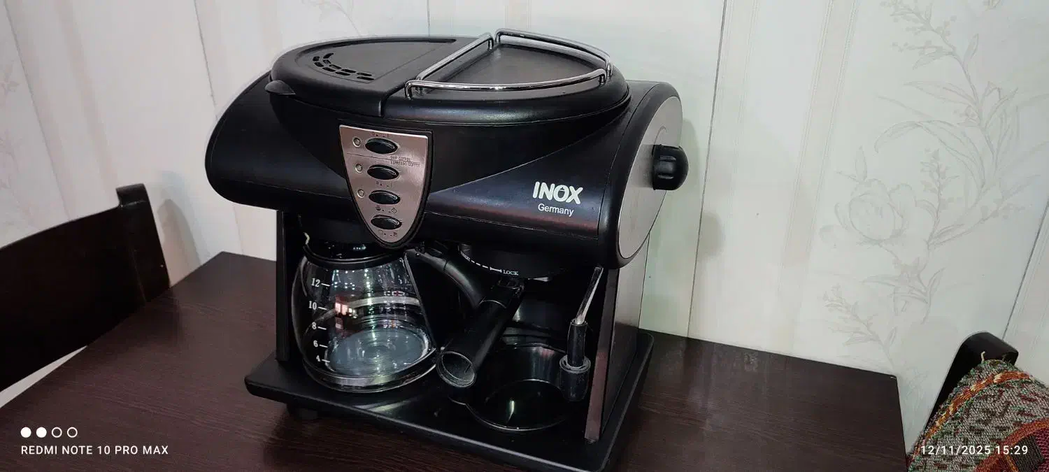 قهوه ساز و اسپرسوساز اینوکس آلمان|سماور، چای‌ساز، قهوه‌ساز|قدس, شهر‌قدس|دیوار