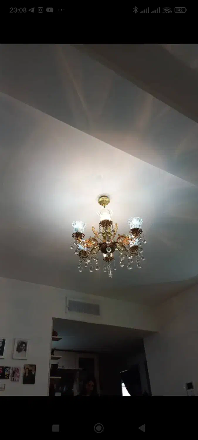 لوستر|لوستر و چراغ آویز|شهریار, یوسف آباد صیرفی|دیوار