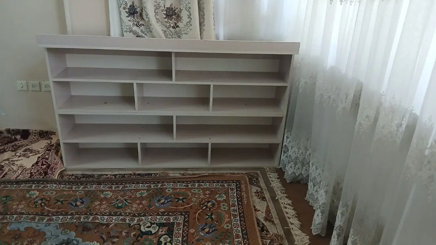 کتابخانه|کتابخانه، شلف، قفسه‌های دیواری|مشهد, شهرک ابوذر|دیوار