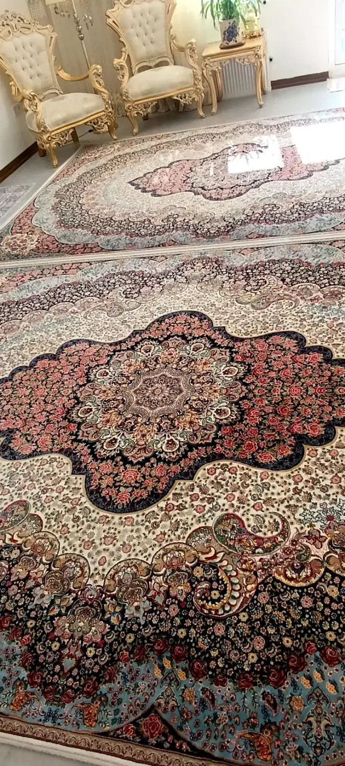 دوتخته فرش ۹متری|فرش|ساوه, |دیوار