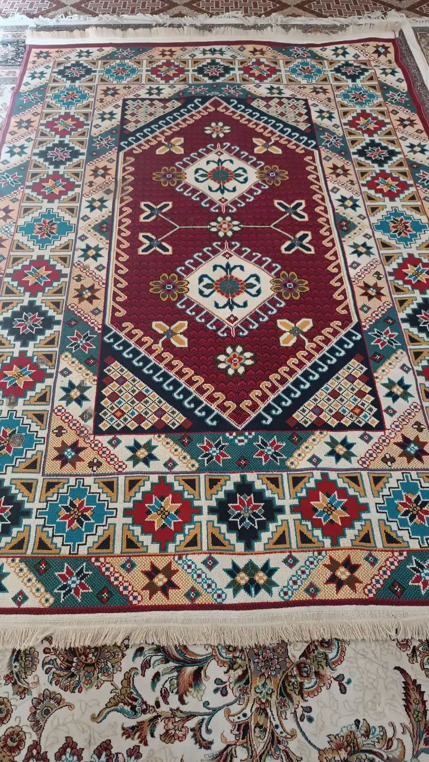 گلیم کار کرده|گلیم، جاجیم، گبه|ایلام, |دیوار