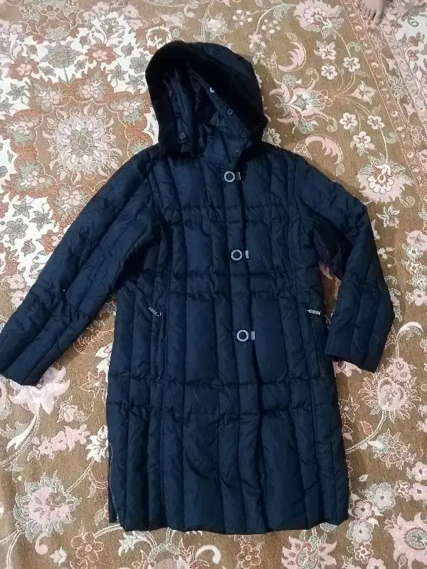 دو کاپشن شیک مشکی بلند و کرمی|لباس|قرچک, زیبا شهر|دیوار