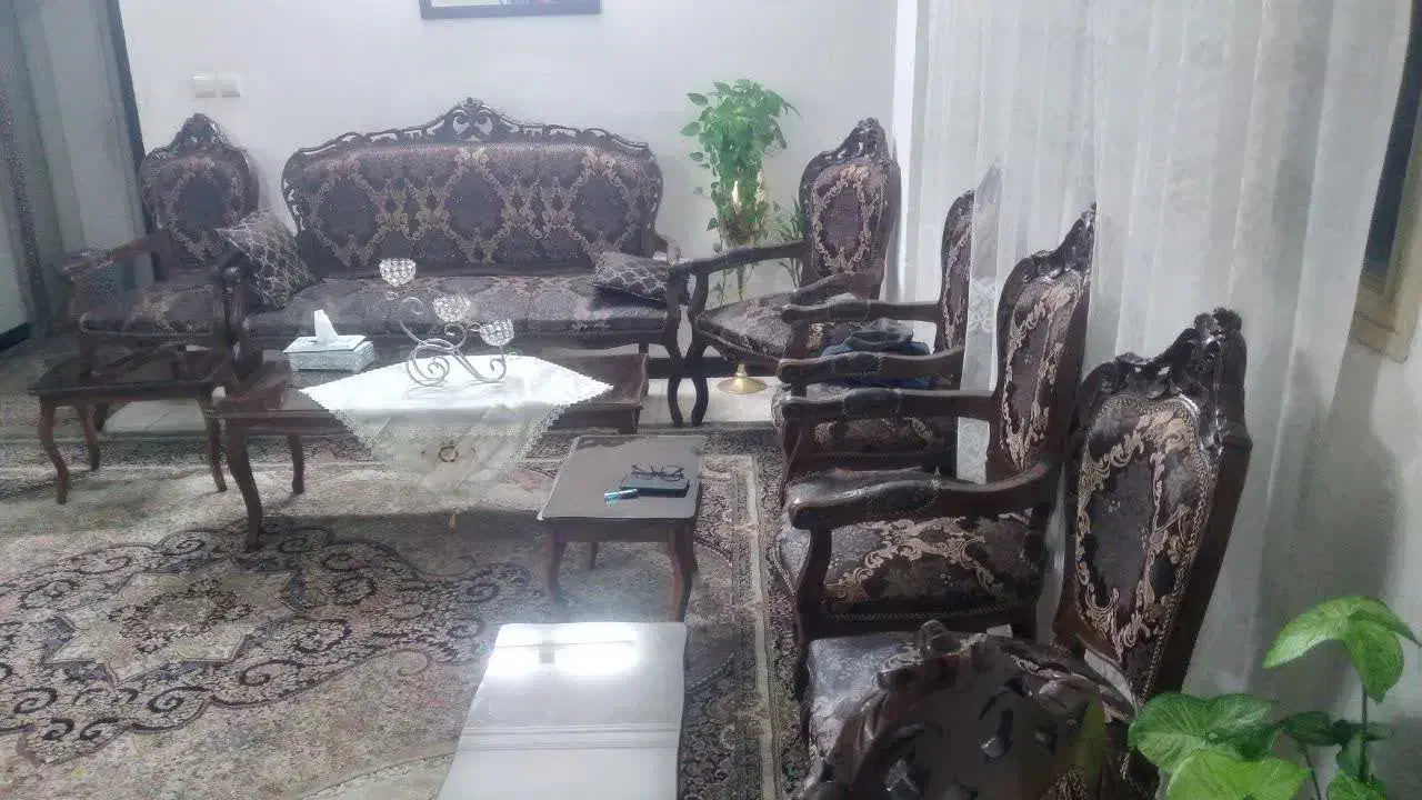 مبل سلطنتی 9 نفره|مبلمان خانگی و میز عسلی|داران, |دیوار