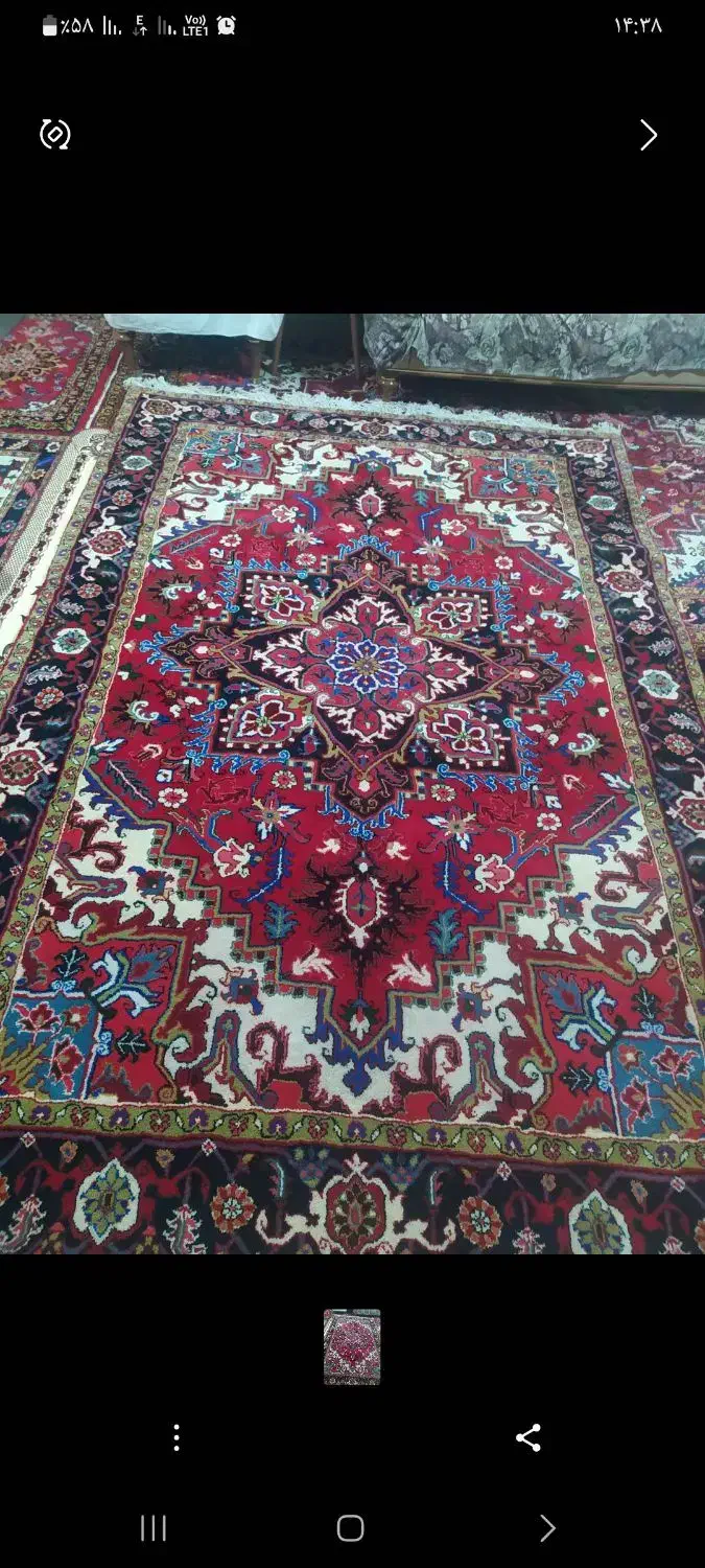 فرش تاجری خوش نقشه ۶متری|فرش|تبریز, |دیوار