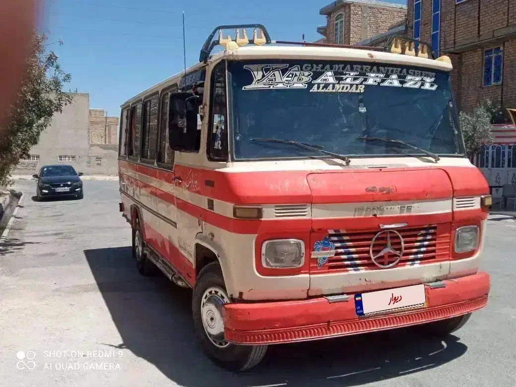 مینی بوس بنز ۲۱مدل ۶۳|خودرو سنگین|مرودشت, فاز دوم شهرک فرهنگیان|دیوار