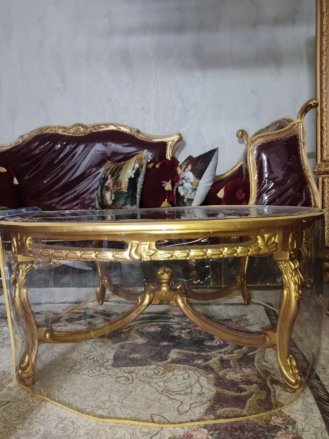مبلمان خرچنگی|مبلمان خانگی و میز عسلی|اصفهان, جاوان|دیوار