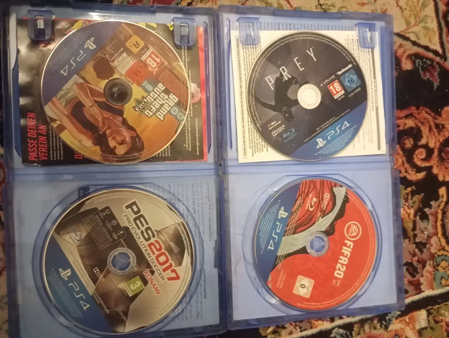 دیسک بازی  PS4|کنسول، بازی ویدئویی و آنلاین|تهران, نظام‌آباد|دیوار