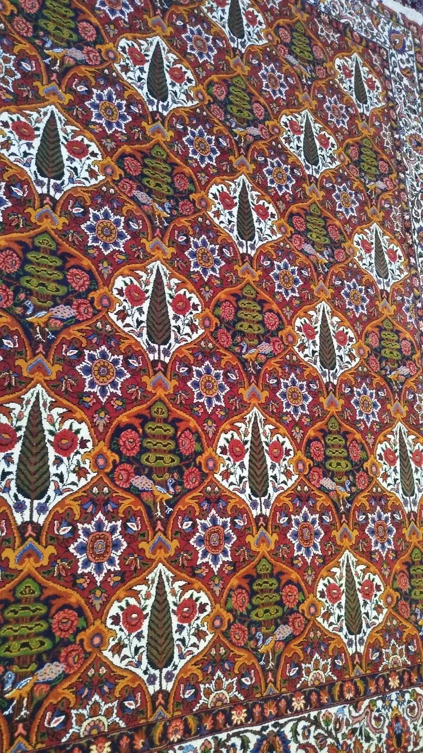 فرش دست بافت خومه جهادی|فرش|شهرکرد, |دیوار