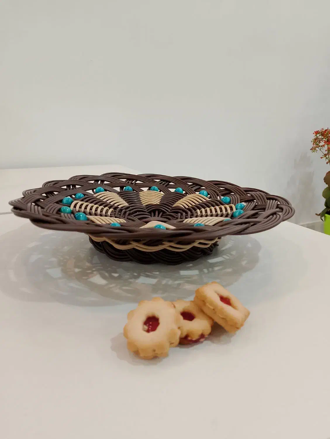 هانا باف بافت و آموزش انواع سبد های حصیری|صنایع دستی و سایر لوازم تزئینی|بجستان, |دیوار