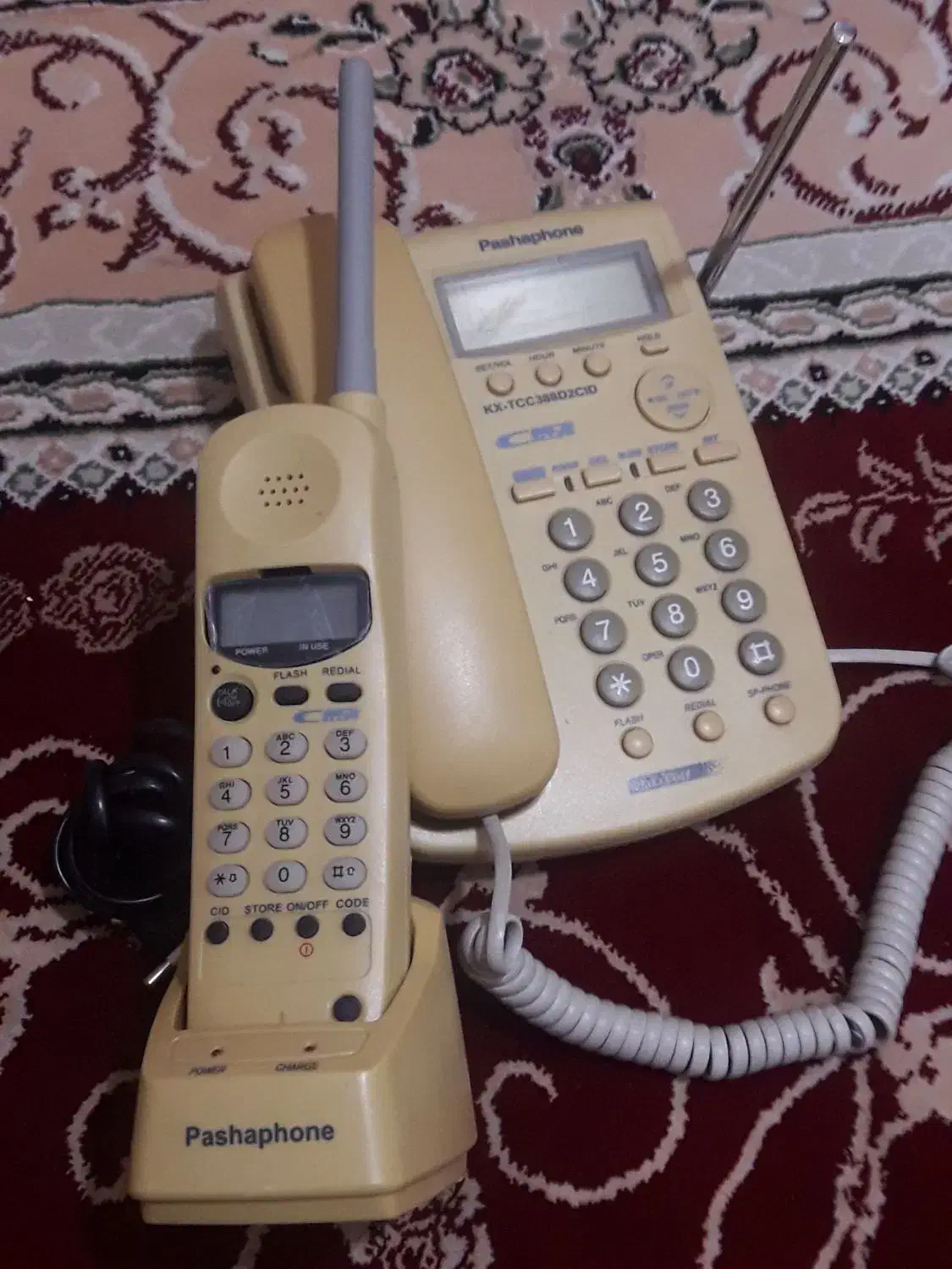 یک دستگاه تلفن بیسیم و با سیم|تلفن رومیزی|اهواز, بهارستان|دیوار