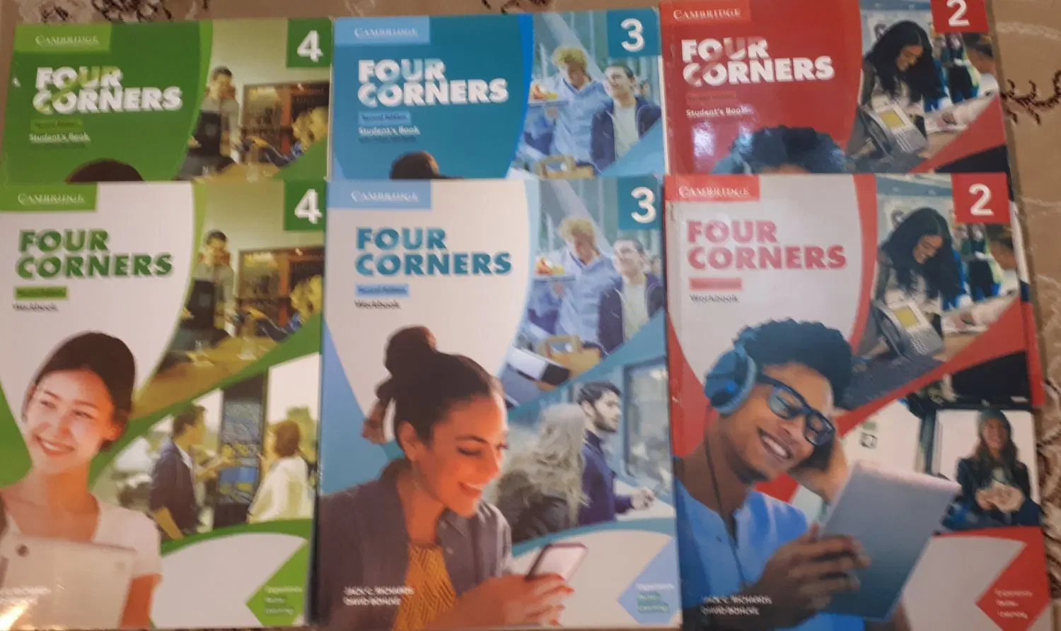 four corners 2-3-4|کتاب و مجله آموزشی|تهران, خواجه نظام الملک|دیوار
