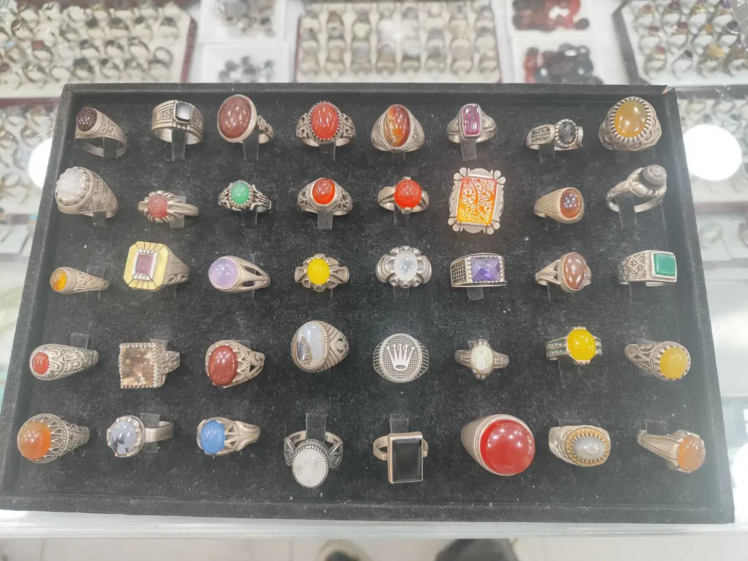 انگشتر نقره قیمت عمده|جواهرات|محمدیه-قزوین, |دیوار