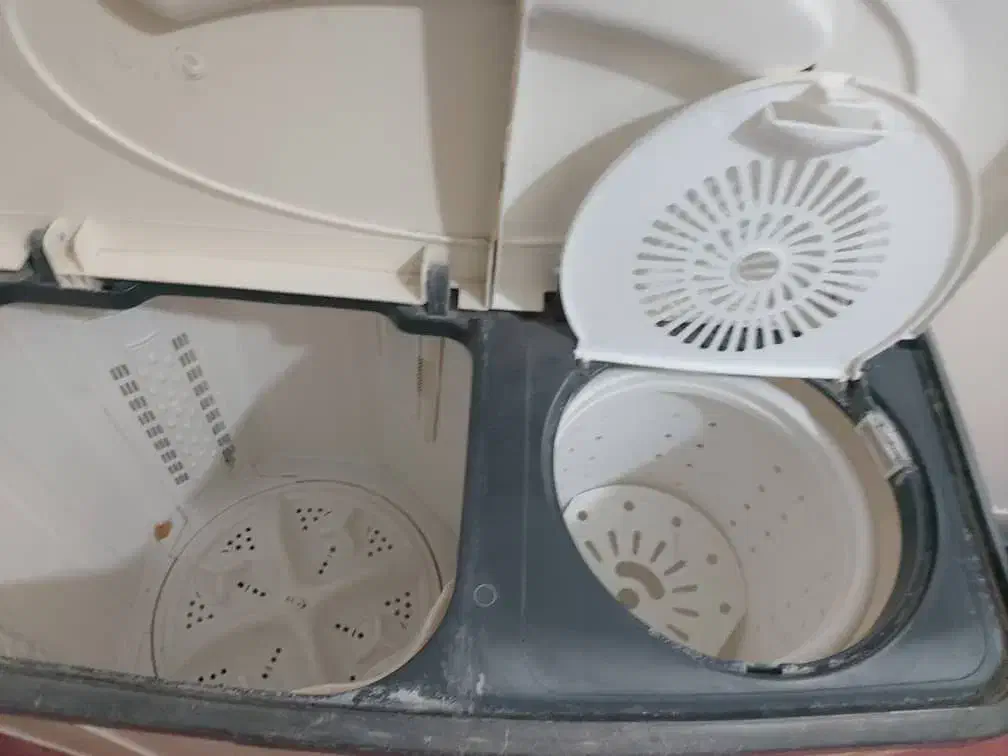 لباسشویی 2 قلو درحد نو|ماشین لباسشویی و خشککن لباس|رامهرمز, |دیوار