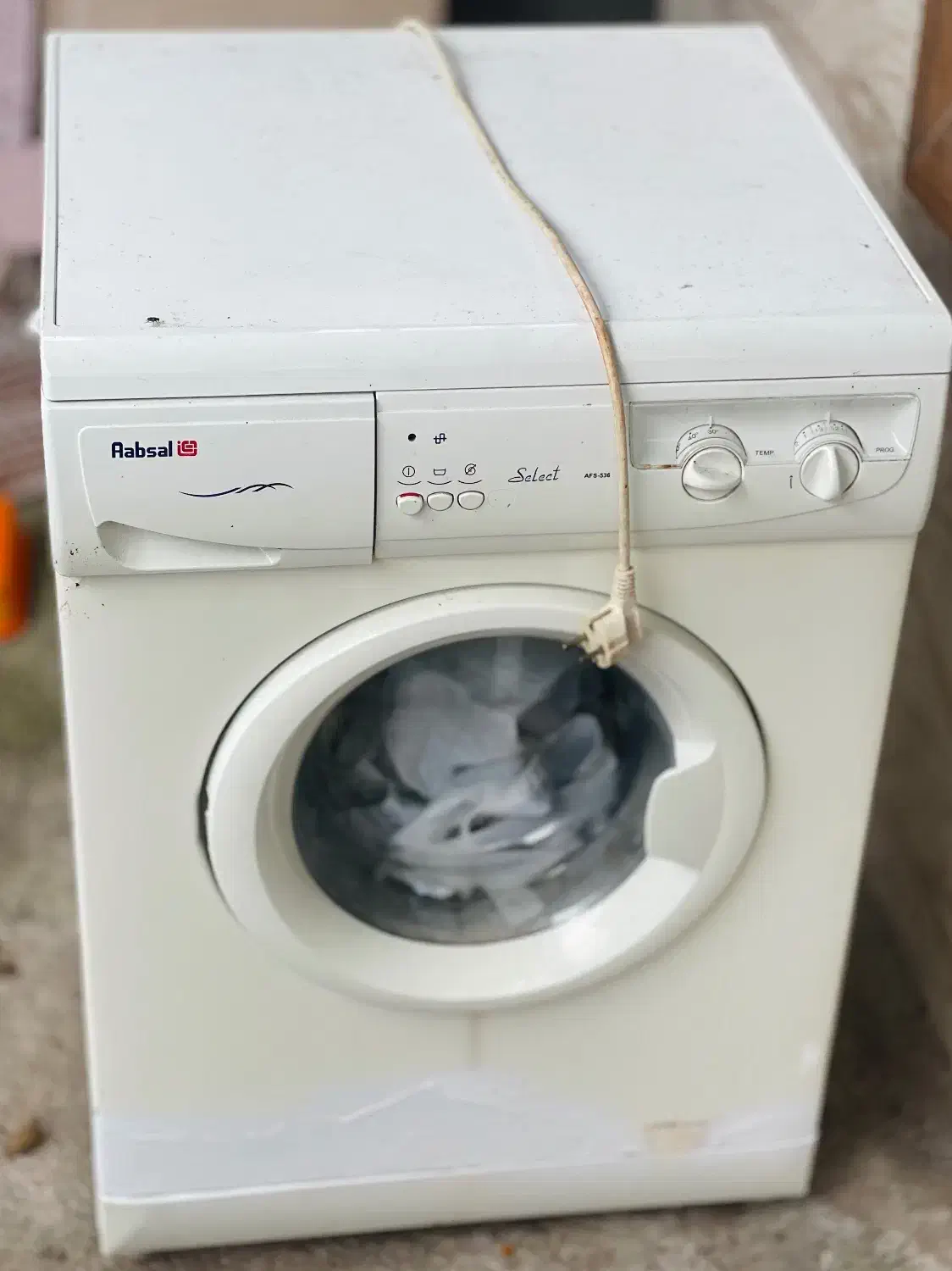 ماشین لباس شویی آبسال|ماشین لباسشویی و خشک‌کن لباس|رشت, حومه رشت|دیوار