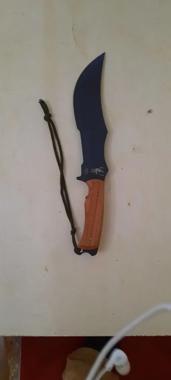 کارد شکاری و کمپین نو با جلد چرمی|کوهنوردی و کمپینگ|تهران, صادقیه|دیوار