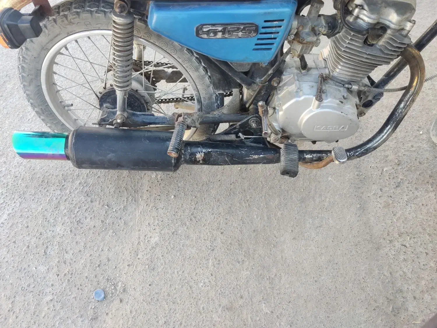 اگزوز قهرمانی دست ساز متور|قطعات یدکی و لوازم جانبی|خشت, |دیوار