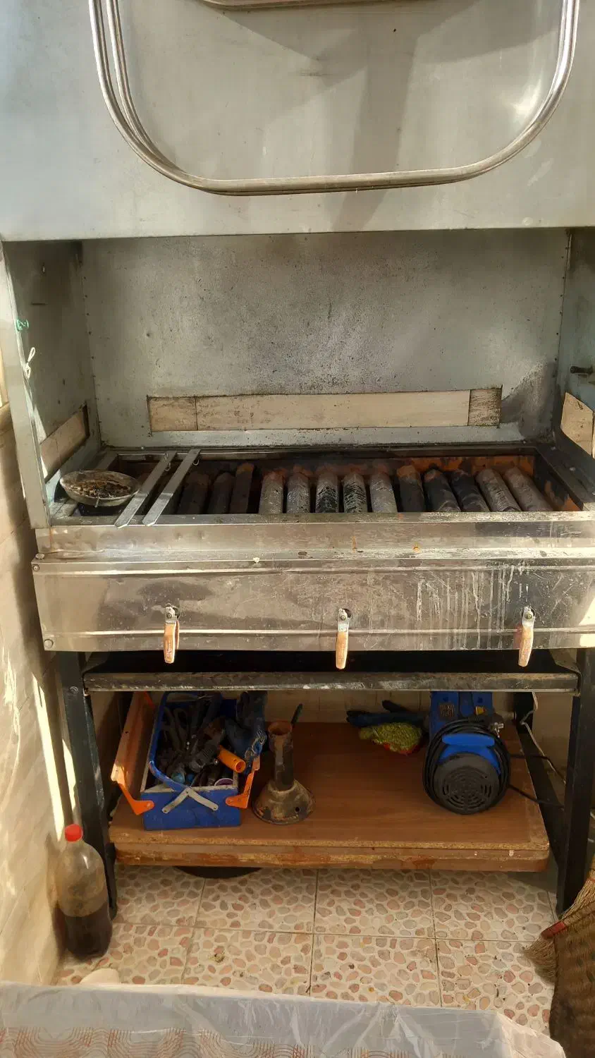 کباب پز چدن گازی|اجاق گاز و لوازم برقی پختوپز|مشهد, شهرک بهارستان|دیوار