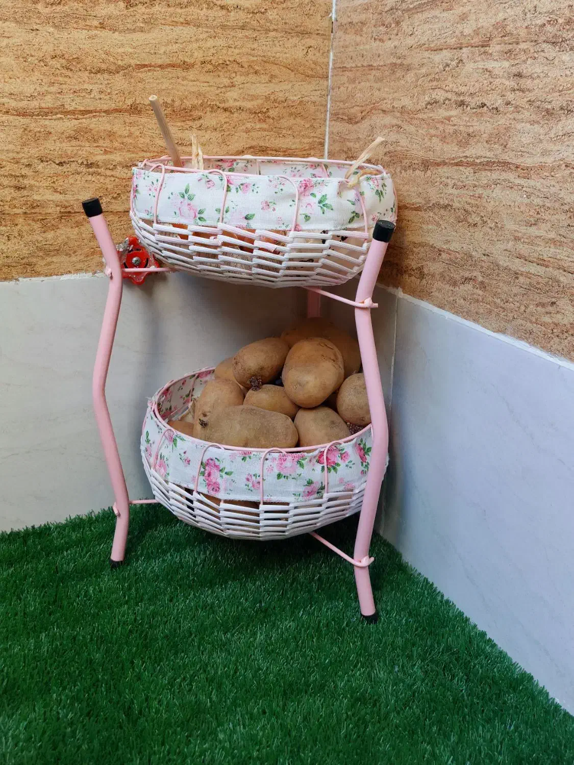 جا سیب زمینی پیاز|ظروف نگهدارنده، پلاستیکی، یکبارمصرف|رشت, حافظ آباد|دیوار