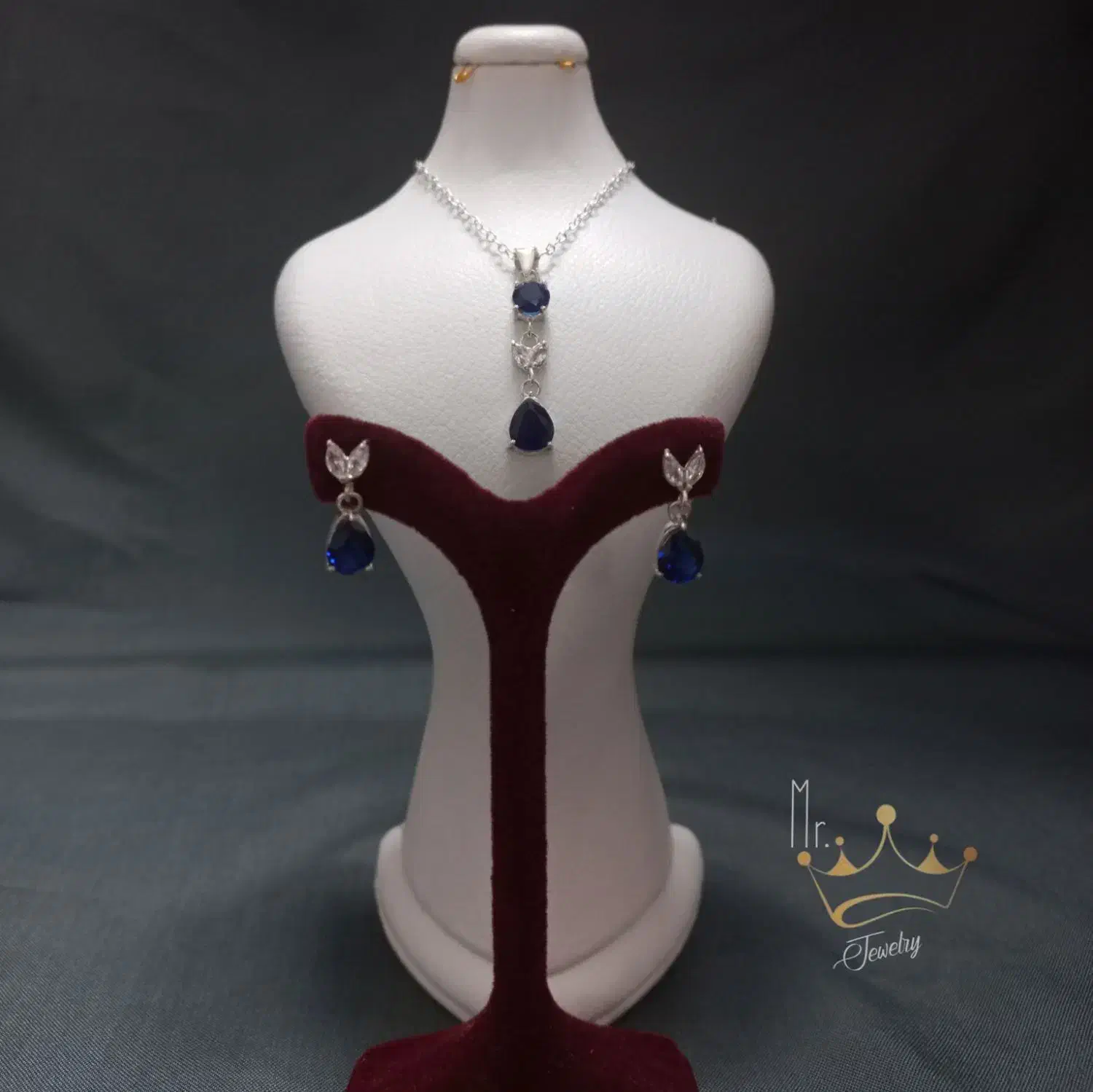 نیمست نقره مارکیز و اشک|جواهرات|قم, انسجام|دیوار