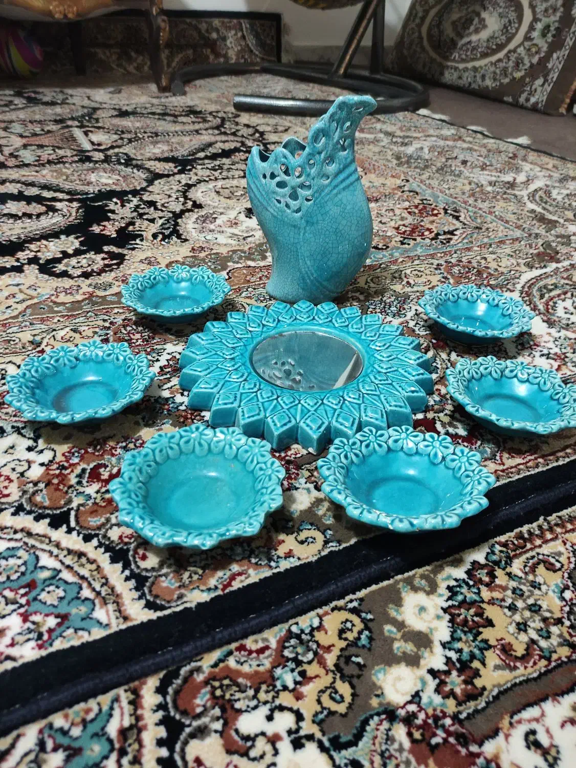 ظروف تزئینی|صنایع دستی و سایر لوازم تزئینی|نیشابور, بنیاد شهید|دیوار