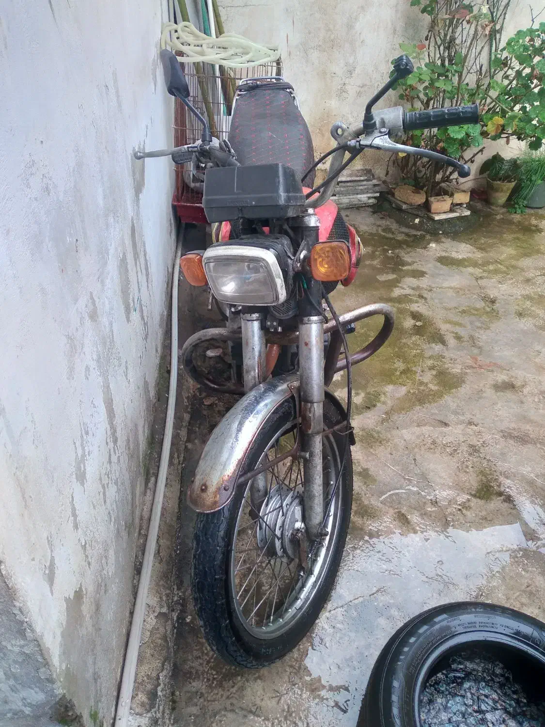 موتور هوندا ۱۲۵ مدل ۹۳|موتورسیکلت|رشت, تازه آباد|دیوار