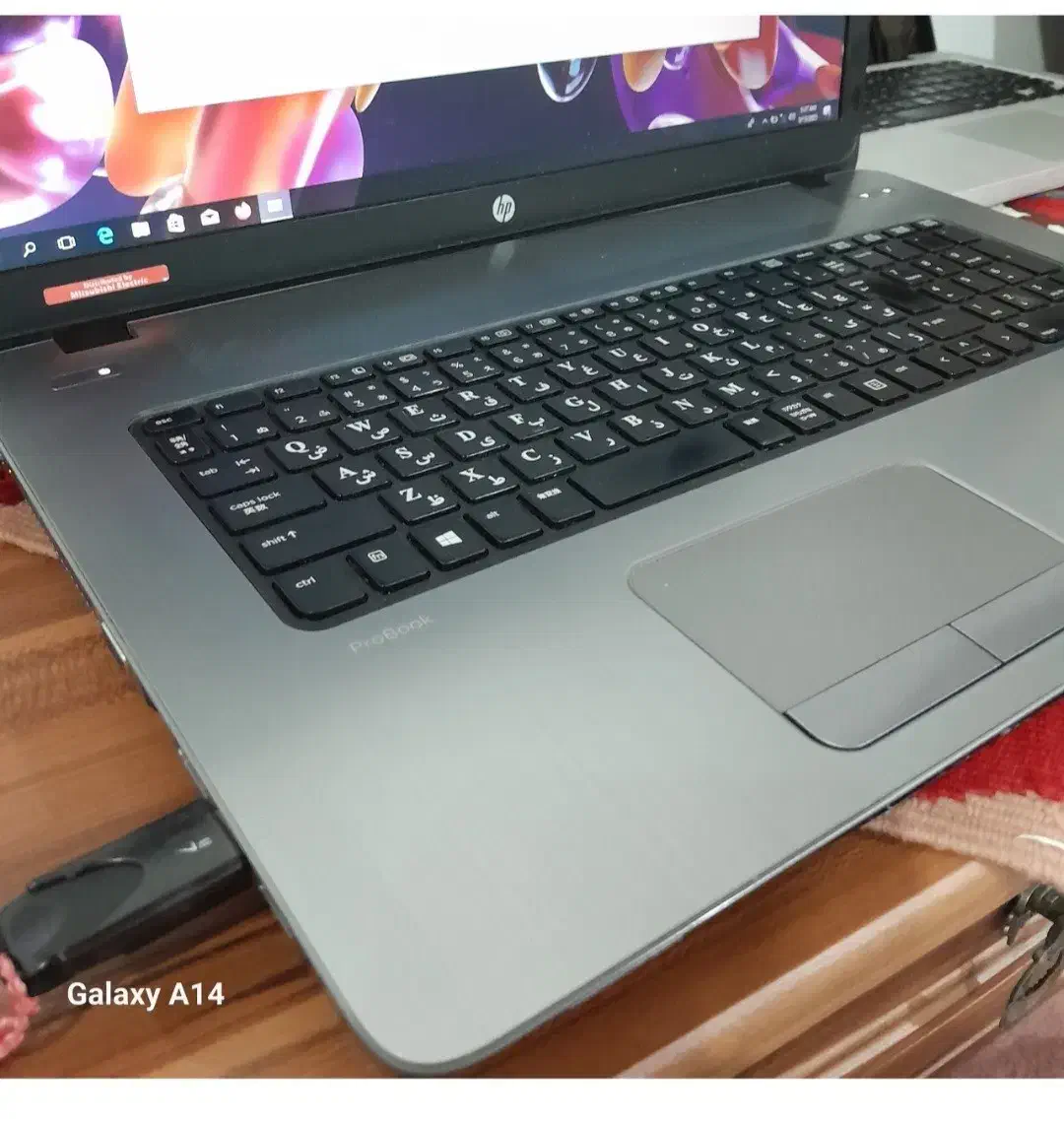 لپ تاپ hp گرافیک دارهفده اینچ|رایانه همراه|لار, |دیوار