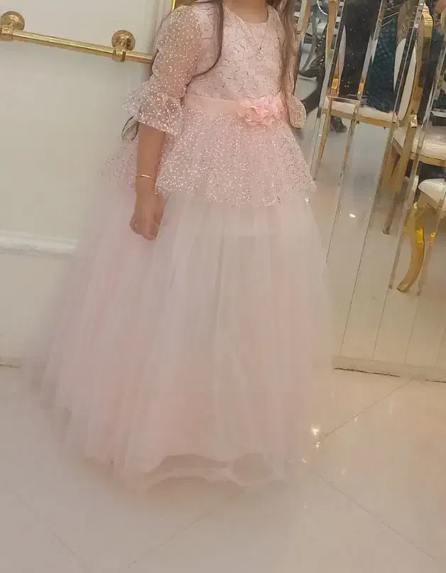 لباس عروس صورتی زیبا|لباس|مشکیندشت, |دیوار