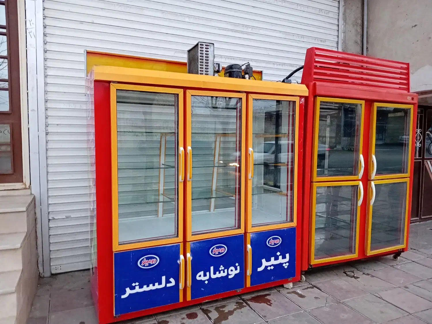 یخچال ایستاده شش درب دومتری ویترینی دوطرف نما|فروشگاه و مغازه|رباطکریم, کاظمآباد|دیوار