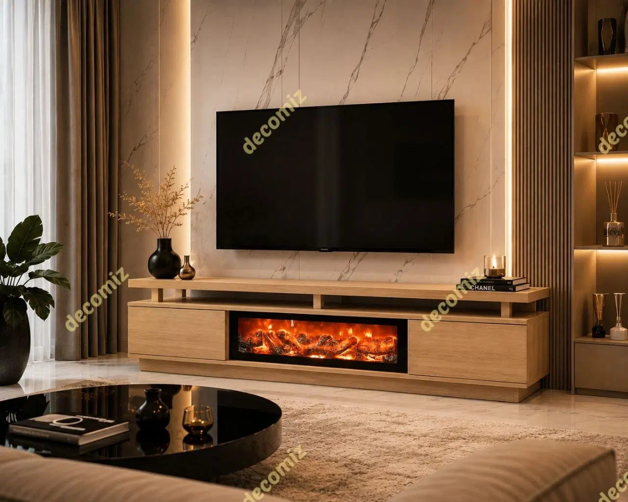میز تلویزیون tv شومینه مدل m20|میز تلویزیون|تهران, شهرک ولیعصر جنوبی|دیوار