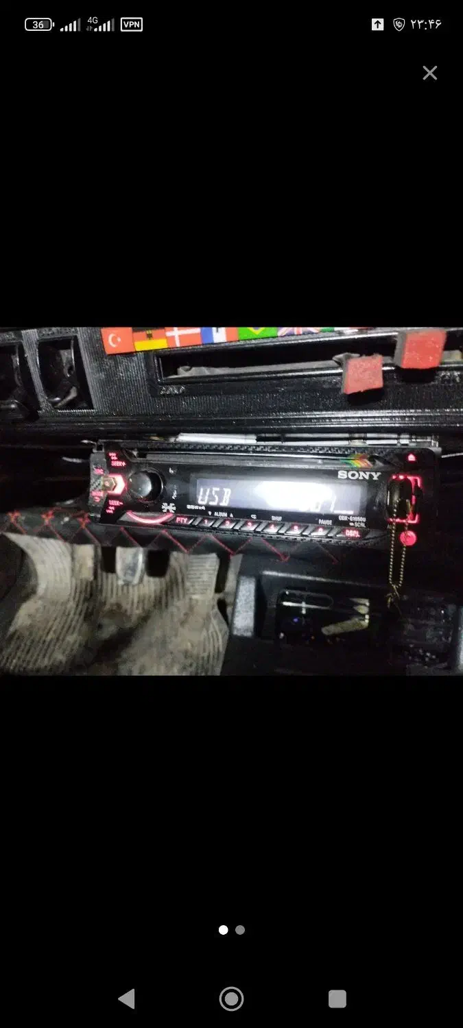 ضبط سونی فلش خور|سیستم صوتی خانگی|کرمانشاه, |دیوار