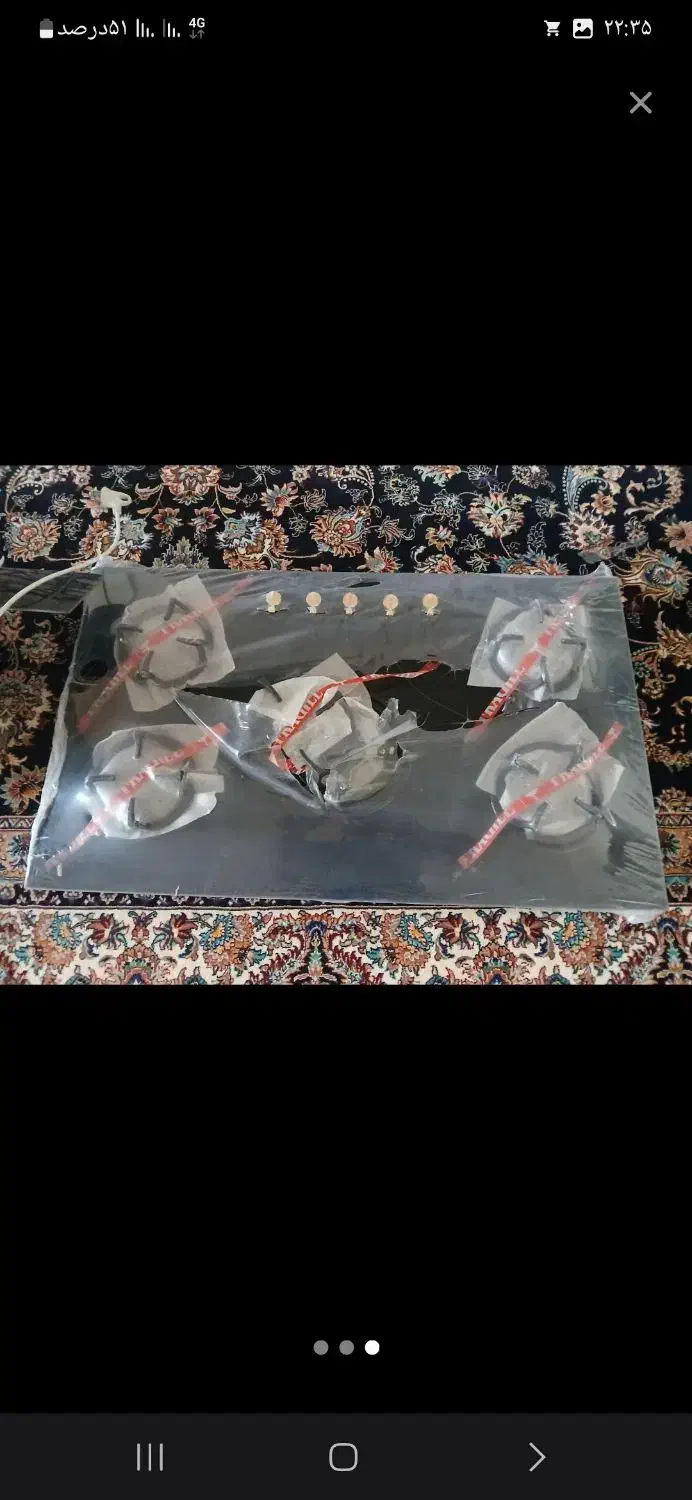 دو گله هود و یگله گاز صفحه ای مدل تکنو|اجاق گاز و لوازم برقی پخت‌وپز|کوهدشت, |دیوار