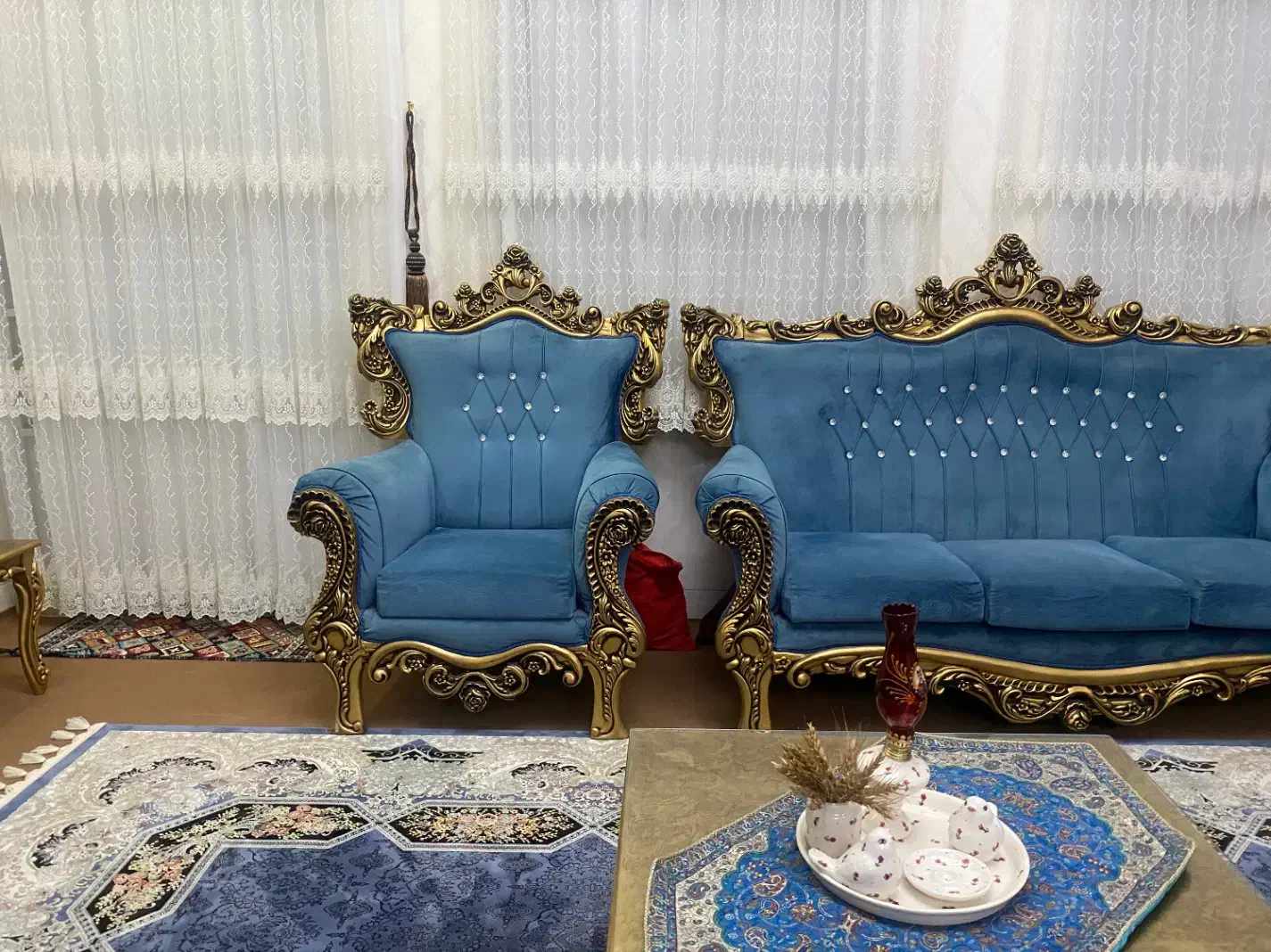 جلو مبلی|مبلمان خانگی و میز عسلی|میبد, |دیوار