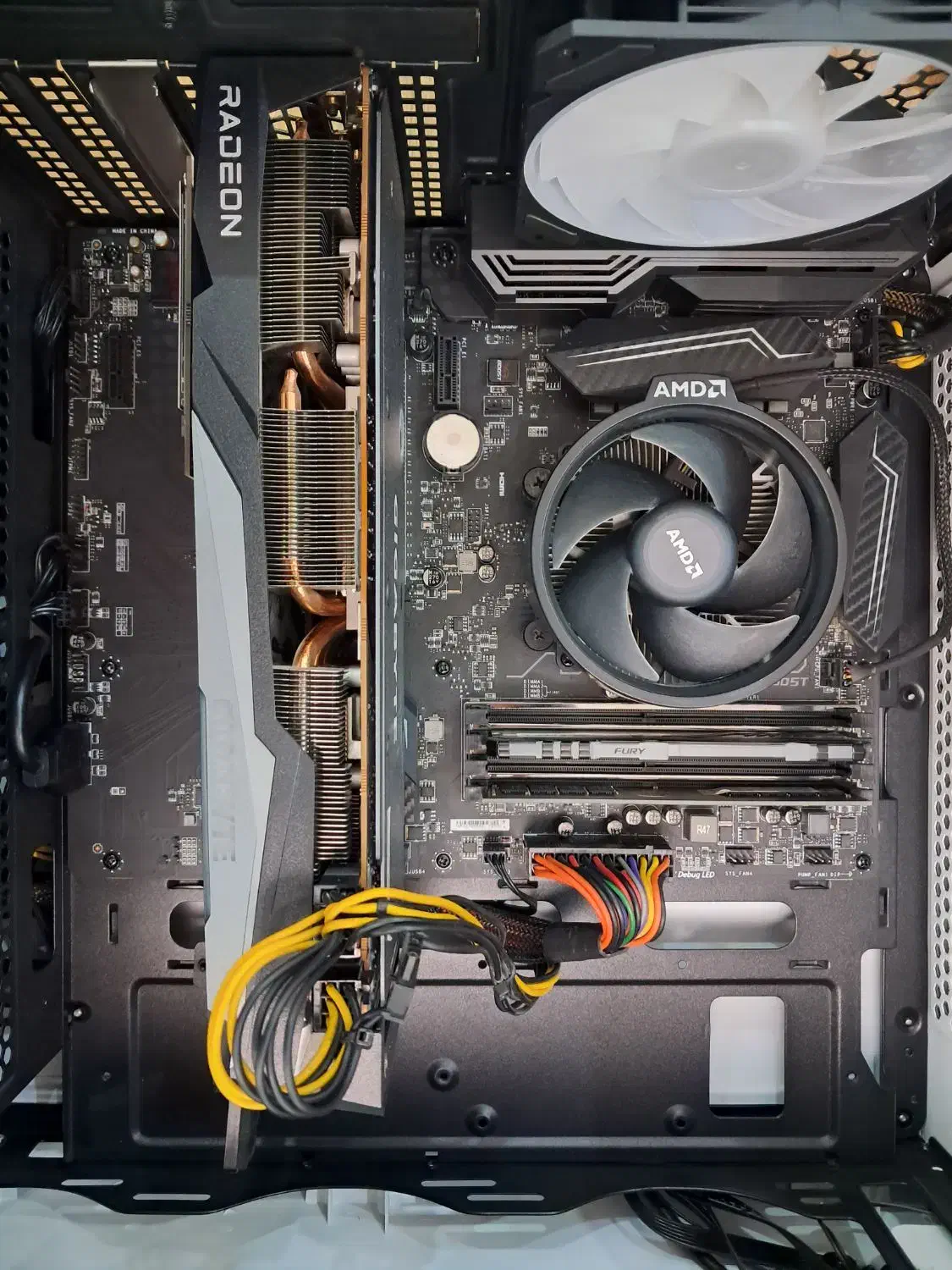 MSI B350 GAMING PRO CARBON (amd support Rayzen)|قطعات و لوازم جانبی رایانه|هشتگرد, شهرک وحدت|دیوار