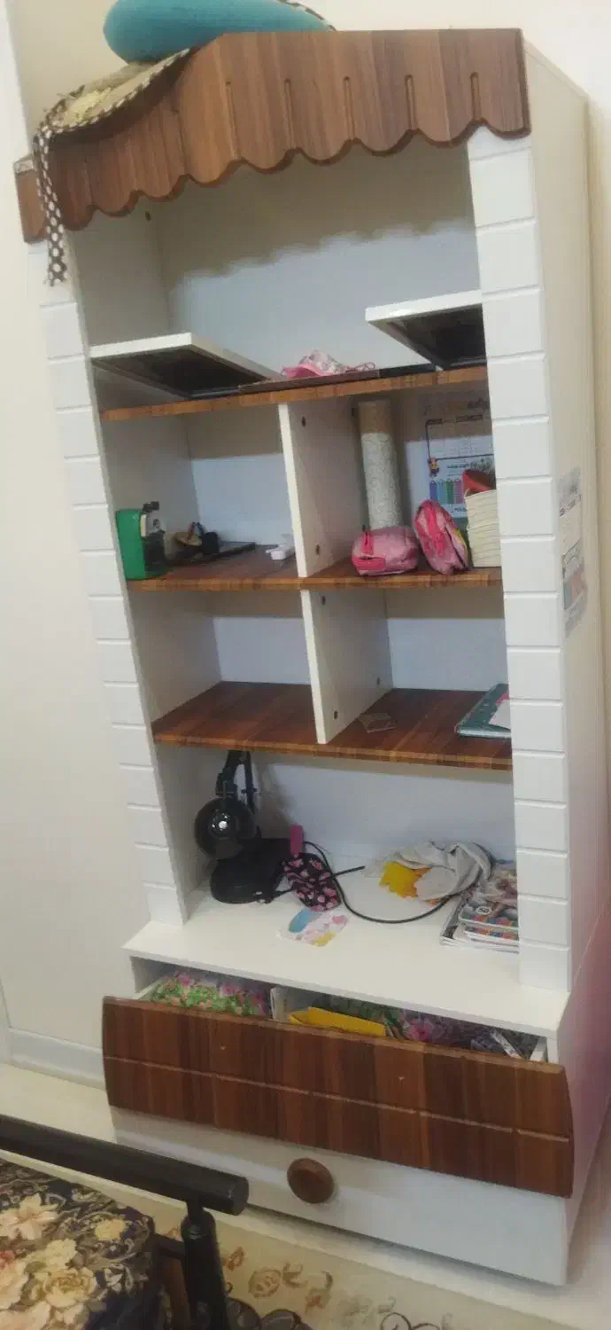 کمد جا کتابی و کمد جا لباسی برند ژیک|اسباب و اثاث بچه|خمینیشهر, |دیوار