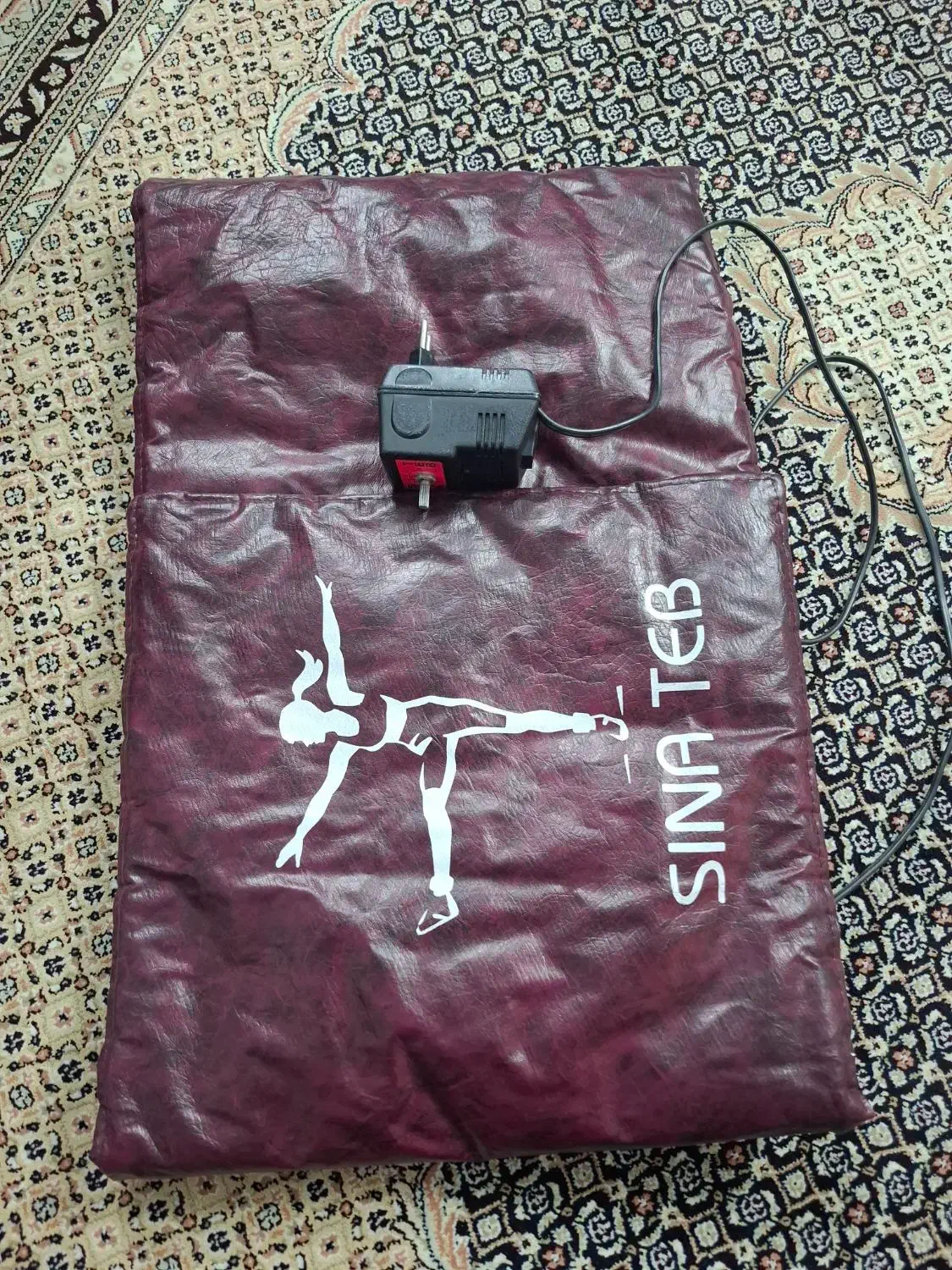 تشک برقی چرم ترک2منظوره و کمربند لاغری تضمینی|تجهیزات ورزشی|قم, آزادگان|دیوار