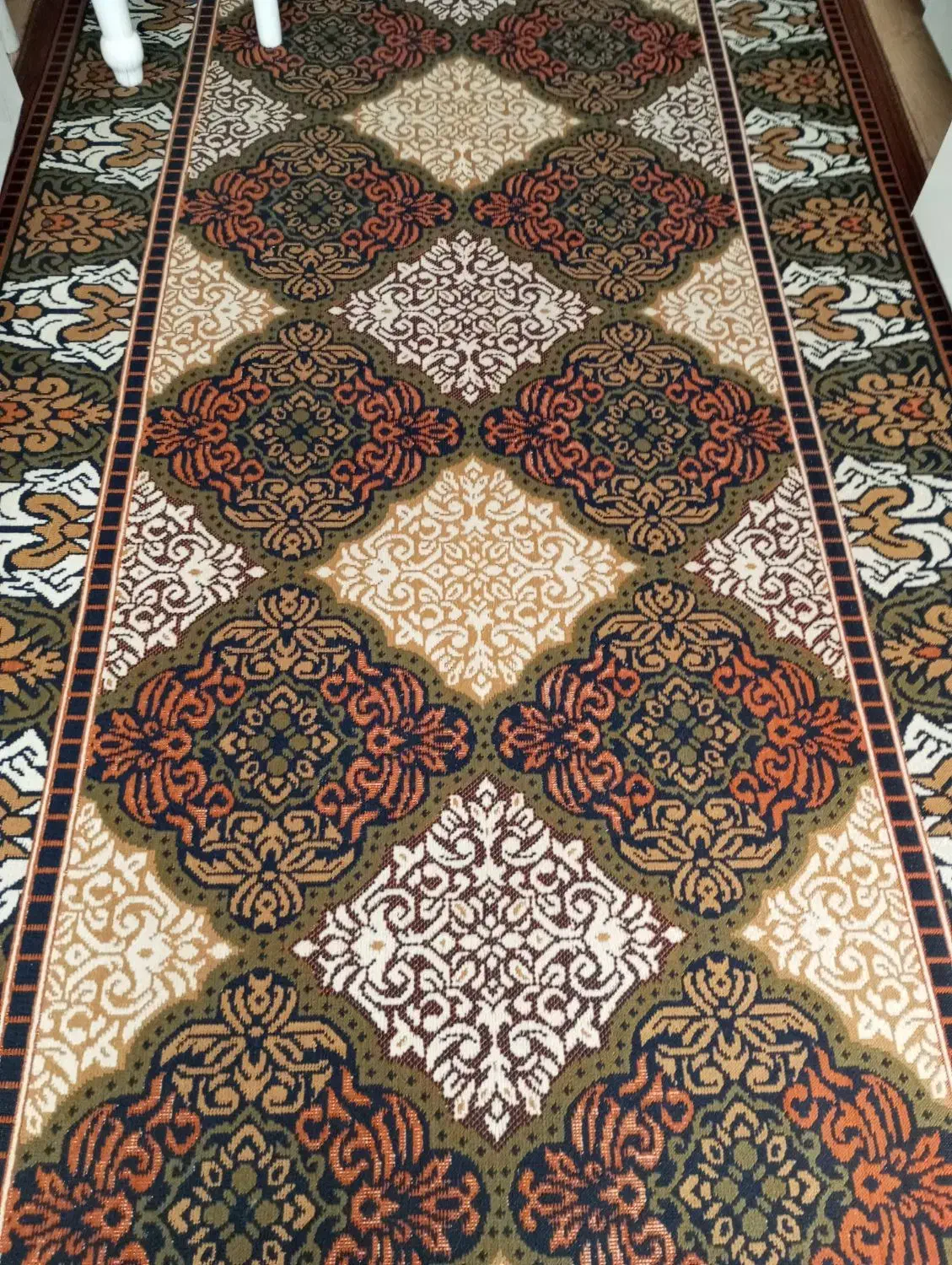 فرش کناره گلیم فرش|فرش|خمین, |دیوار