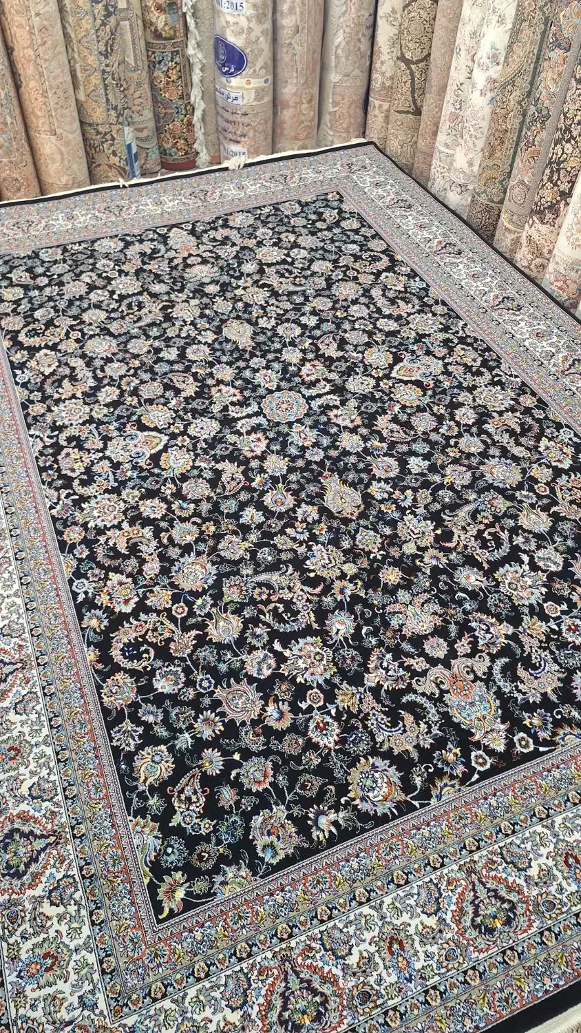 فرش بهارجفت۹متری۷۰۰تراکم۲۵۵۰ کمال الملک|فرش|مشهد, وحید|دیوار