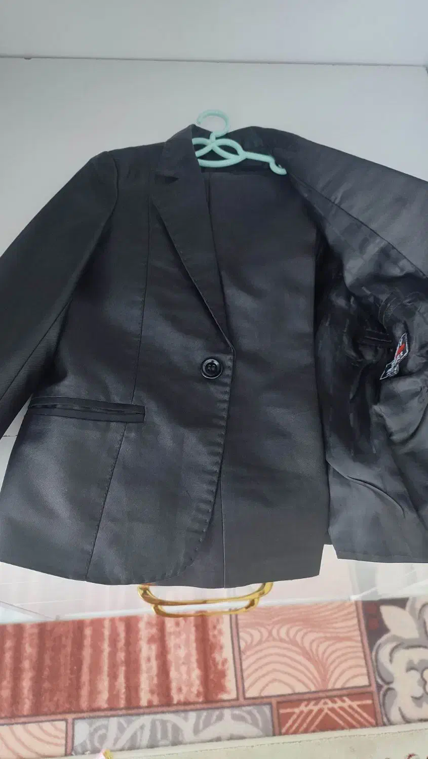 کت شلوار مشکی پسرانه|کفش و لباس بچه|نیشابور, شهرک ولیعصر|دیوار