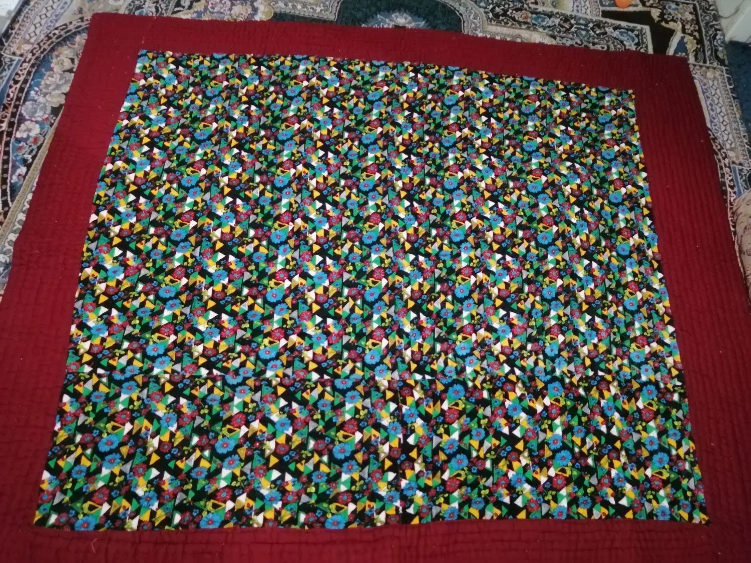 یک عدد هود و لحاف مخمل|هود|یزد, |دیوار