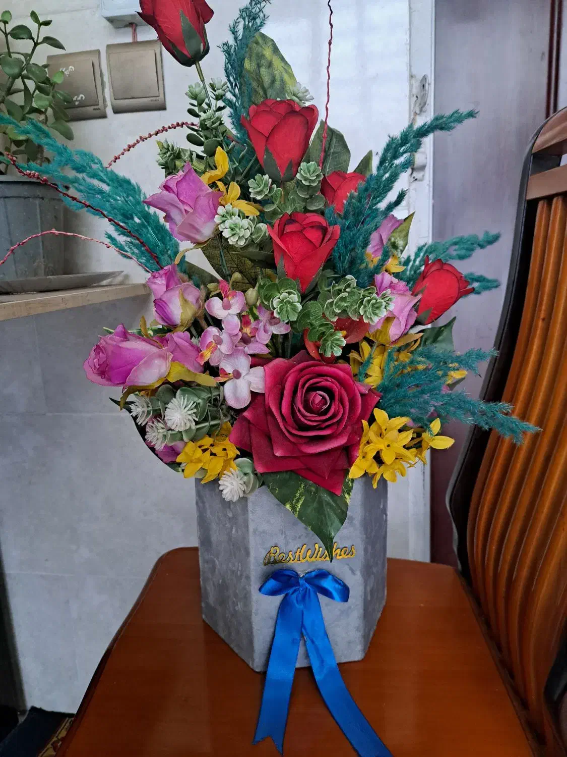 باکس گل|گل مصنوعی|رشت, حمیدیان|دیوار