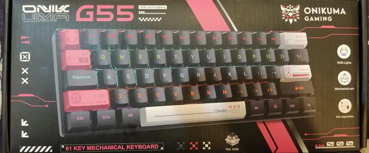 کیبورد Onikuma G55|قطعات و لوازم جانبی رایانه|مشهد, الهیه|دیوار
