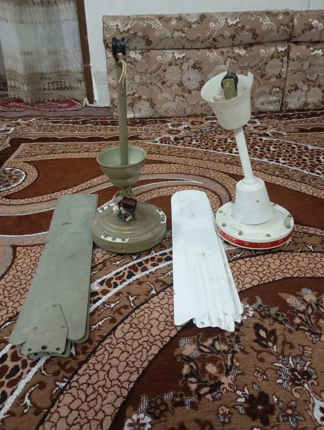 پنکه سقفی|پنکه و تصفیه‌کنندهٔ هوا|اهواز, کارون|دیوار