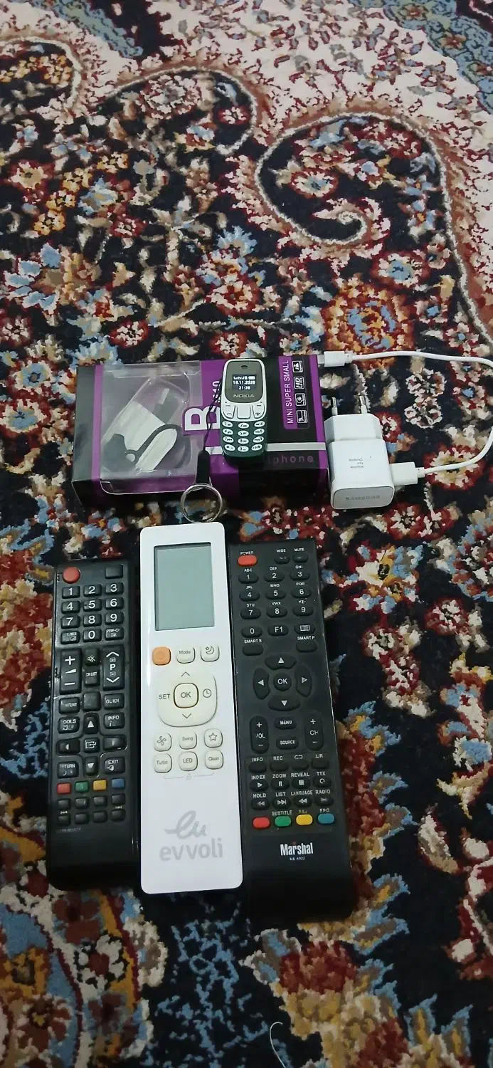 گوشی انگشتی و کنترول کولر وتلوزیون|موبایل|باوی, |دیوار