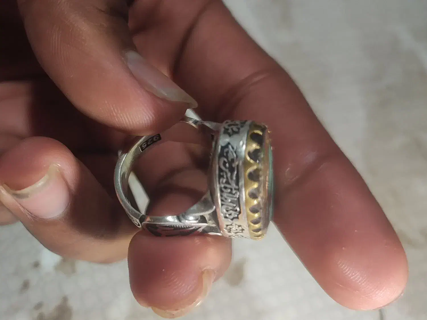 انگشتر فیروزه قدیمی|جواهرات|میناب, |دیوار