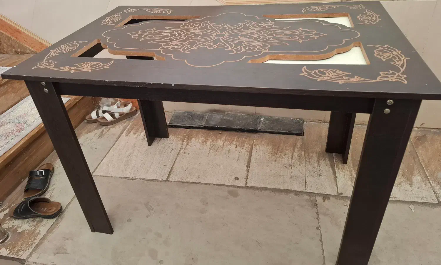 میز نهار خوری|میز و صندلی غذاخوری|بانه, |دیوار